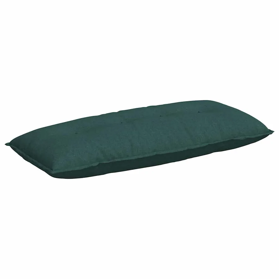 Coussin de Dos Vert foncé 120 x 19 x 50 cm tissu - 2