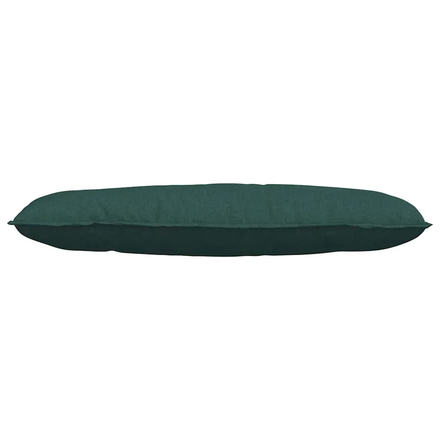 Coussin de Dos Vert foncé 120 x 19 x 50 cm tissu - 5
