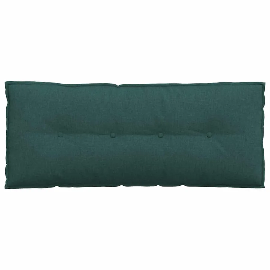Coussin de Dos Vert foncé 120 x 19 x 50 cm tissu - 6