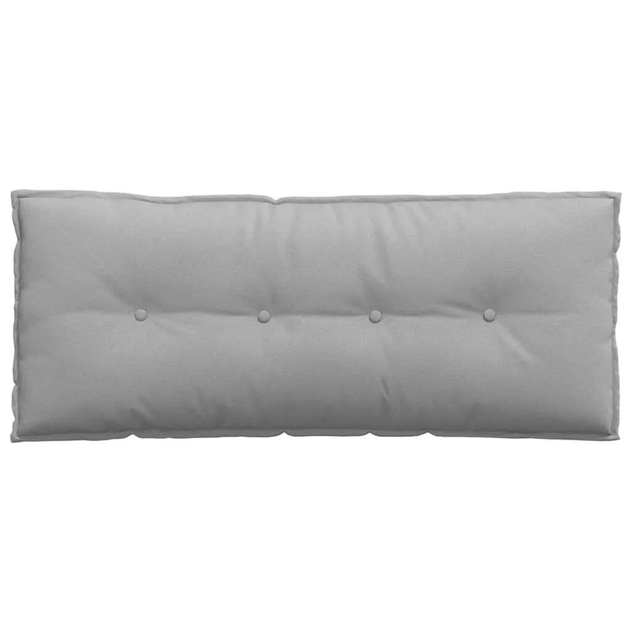 Coussin de Dos Gris nuage 120 x 19 x 50 cm tissu - 6