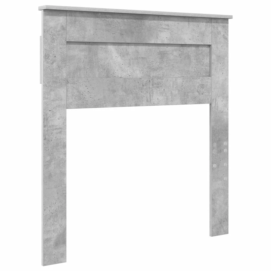 Lit de Rangement Gris béton 90 x 190 cm Bois d'ingénierie - 7