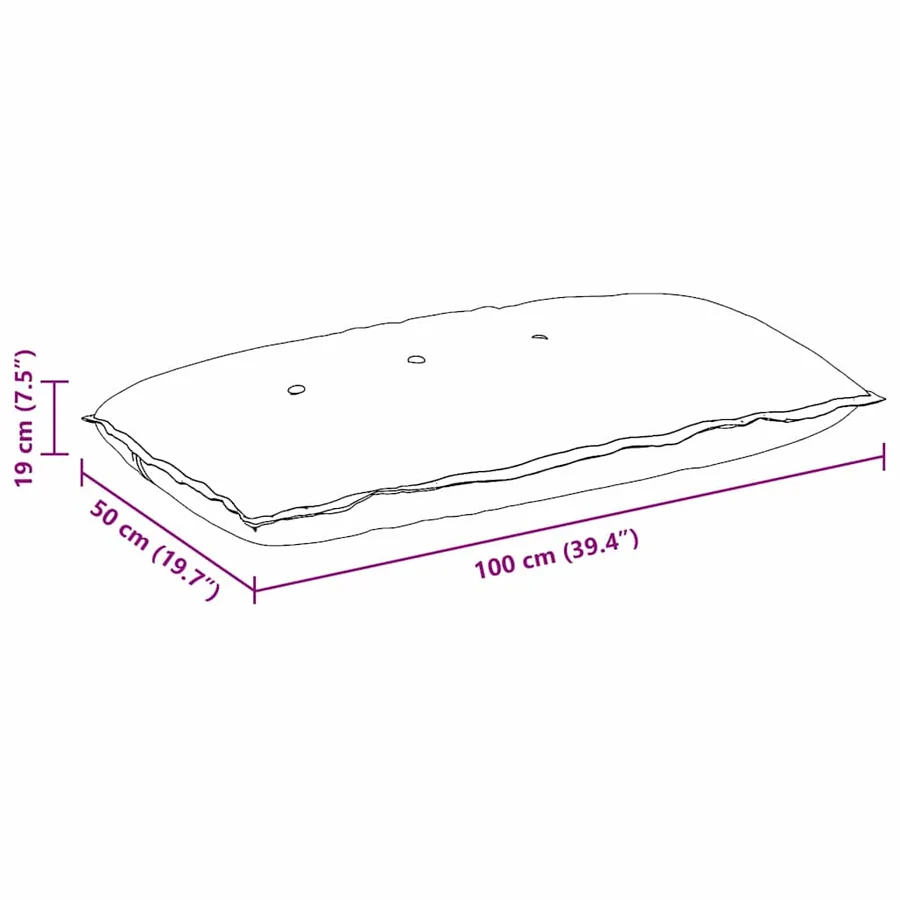 Coussin de Dos Beige 100 x 50 cm Tissu en microfibre - 8