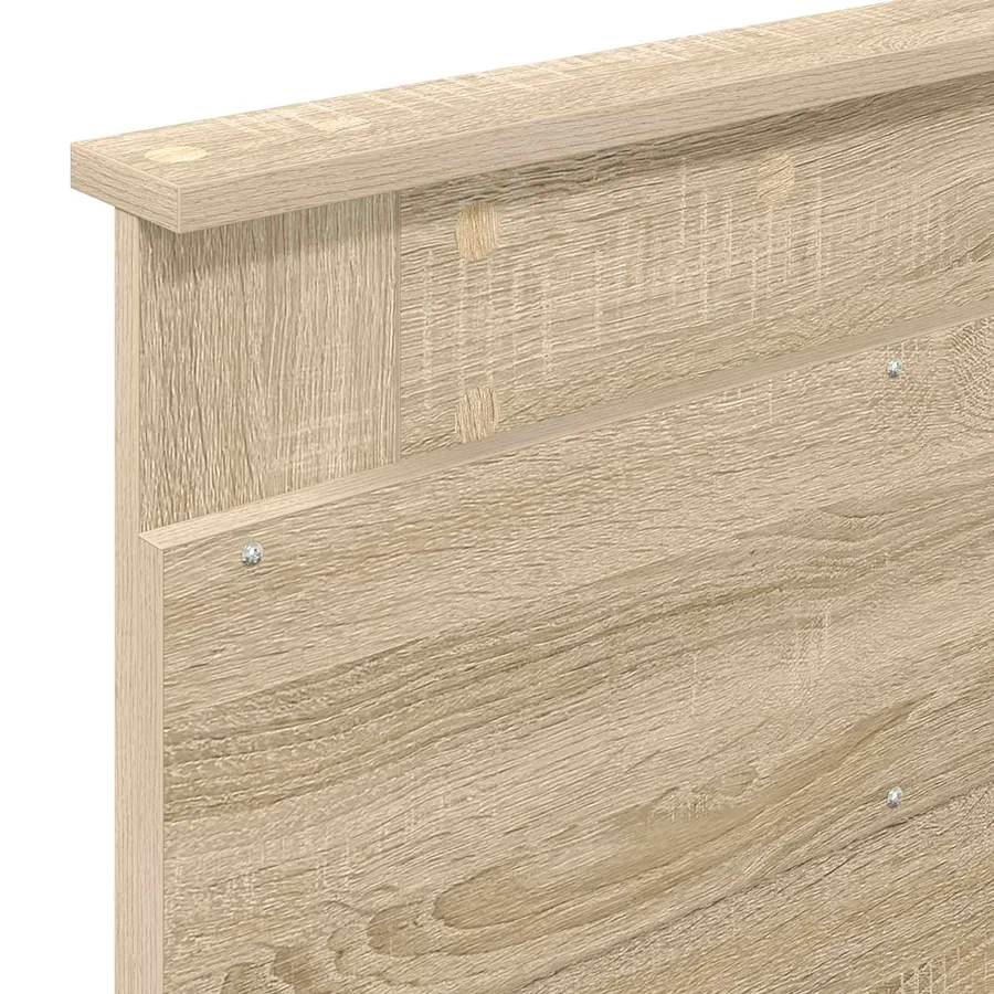 Lit de Rangement Chêne Sonoma 75 x 190 cm Bois d'ingénierie - 12