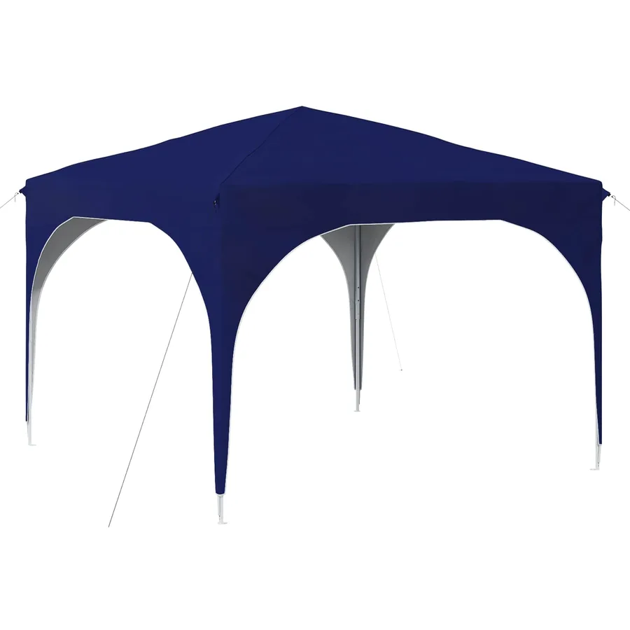 Tente de fête pop-up 290 x 290 x 245 cm Bleu - 2