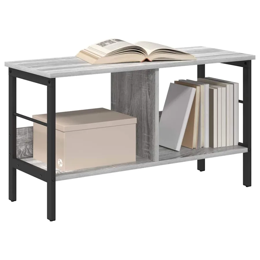 Étagère Gris Sonoma 82 x 32 x 47 cm Bois d'ingénierie - 3