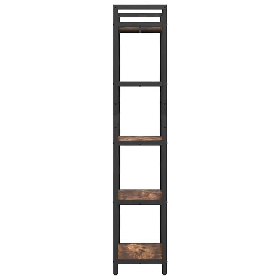 Étagère Chêne fumé 56 x 34 x 171 cm Bois d'ingénierie - 6