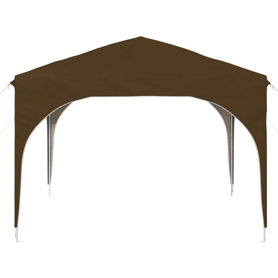 Tente de fête pop-up 290 x 290 x 245 cm Taupe - 6