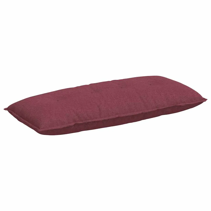 Coussin de Dos Bordeaux 120 x 19 x 50 cm tissu - 2