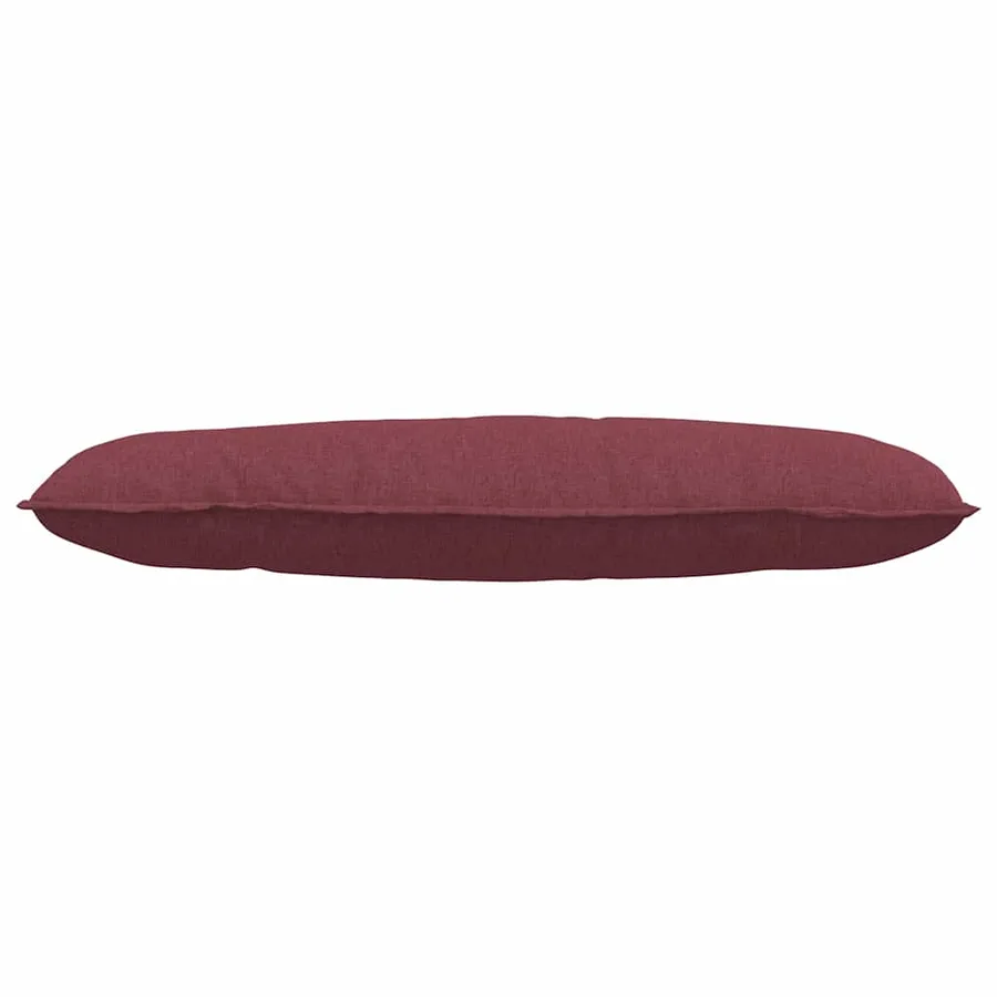 Coussin de Dos Bordeaux 120 x 19 x 50 cm tissu - 5