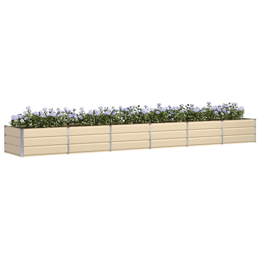 Jardinière Ivoire 480 x 80 x 45 cm Acier - 3