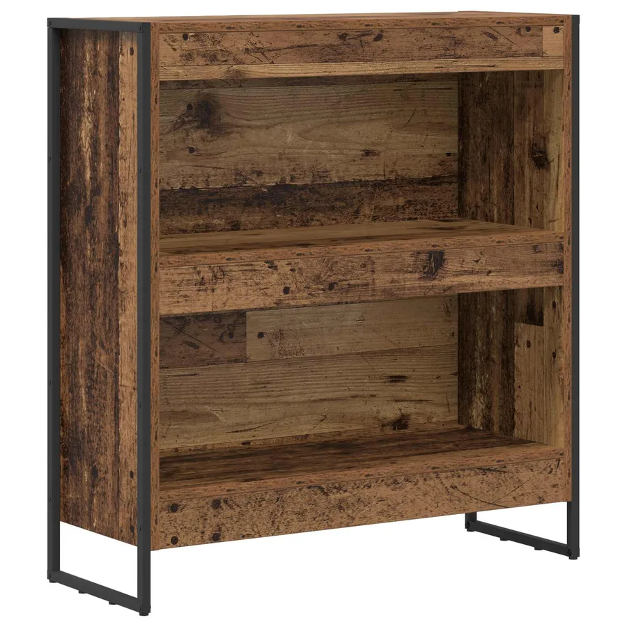 Bibliothèque Bois Ancien 80 x 30 x 86,5 cm Bois d'ingénierie - 2