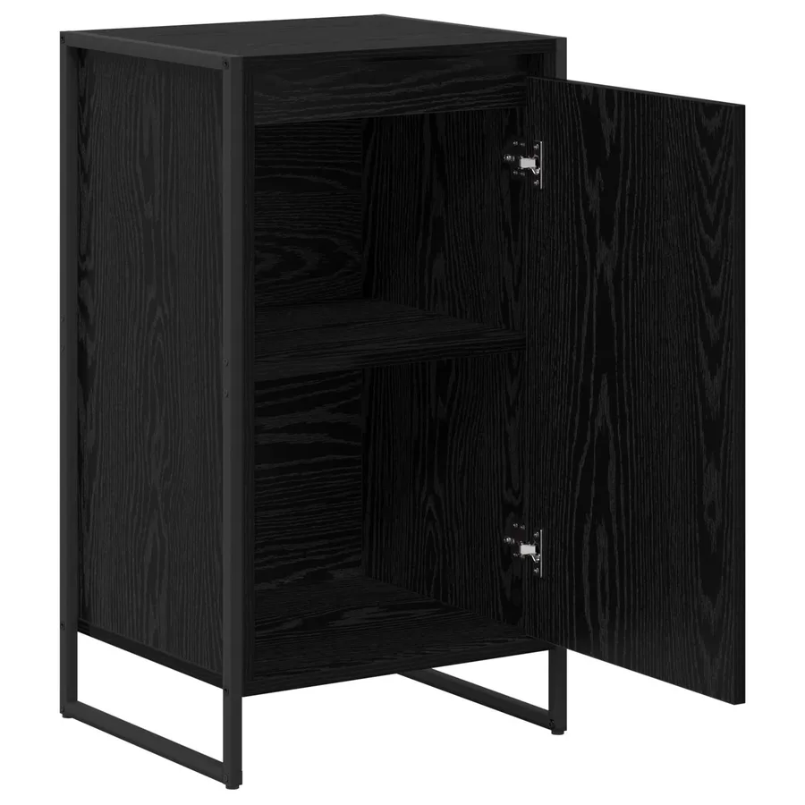 Buffet Chêne noir 43 x 36 x 75,5 cm Bois d'ingénierie - 5