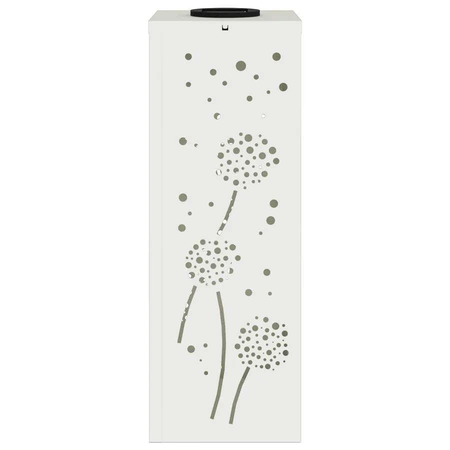 Lumière de chemin LED solaire 2 pcs Blanc chaud 18 x 18 x 50 cm - 6