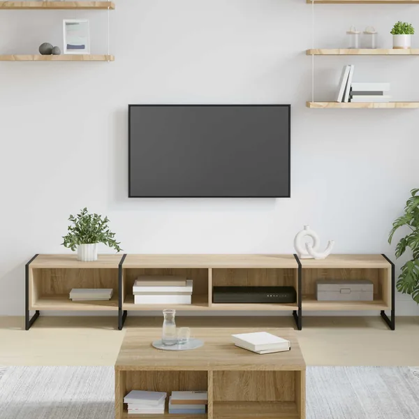 Meuble TV Sonoma 170,5 x 36 x 30,5 cm Bois d'ingénierie