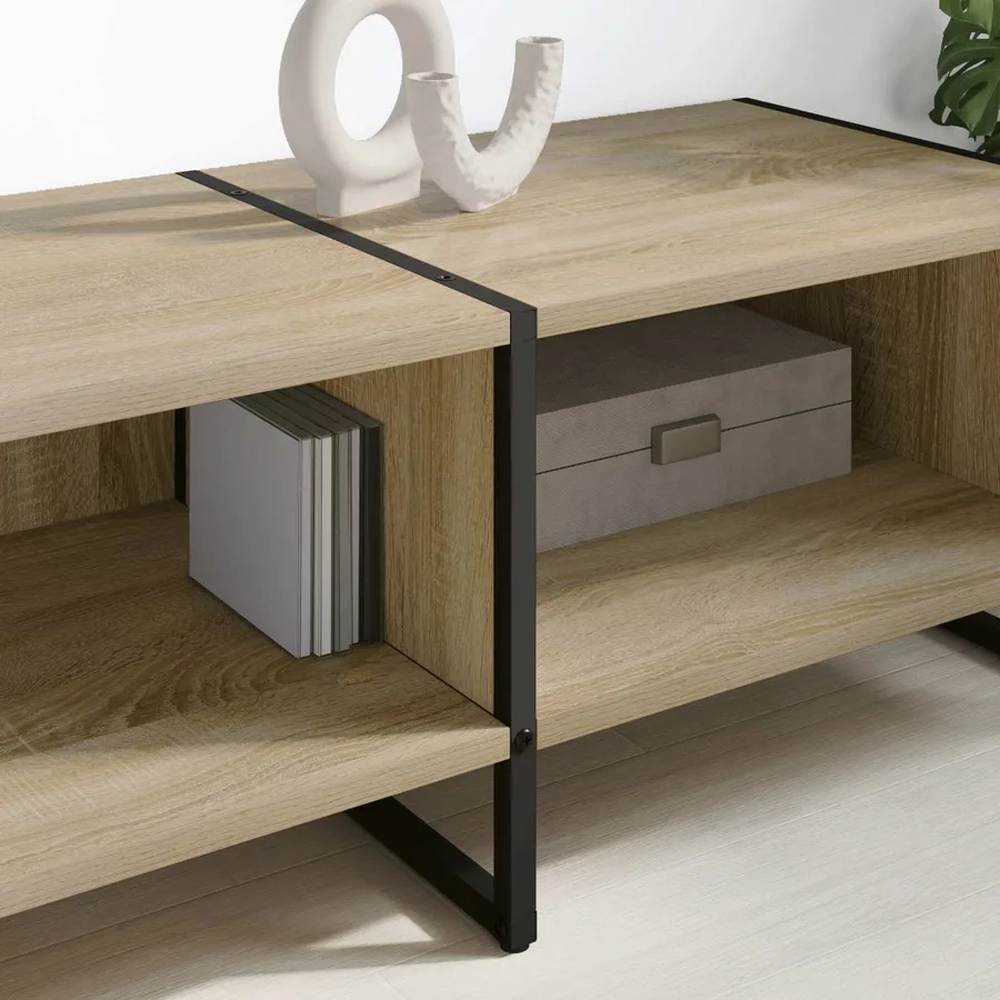 Meuble TV Sonoma 170,5 x 36 x 30,5 cm Bois d'ingénierie - 4