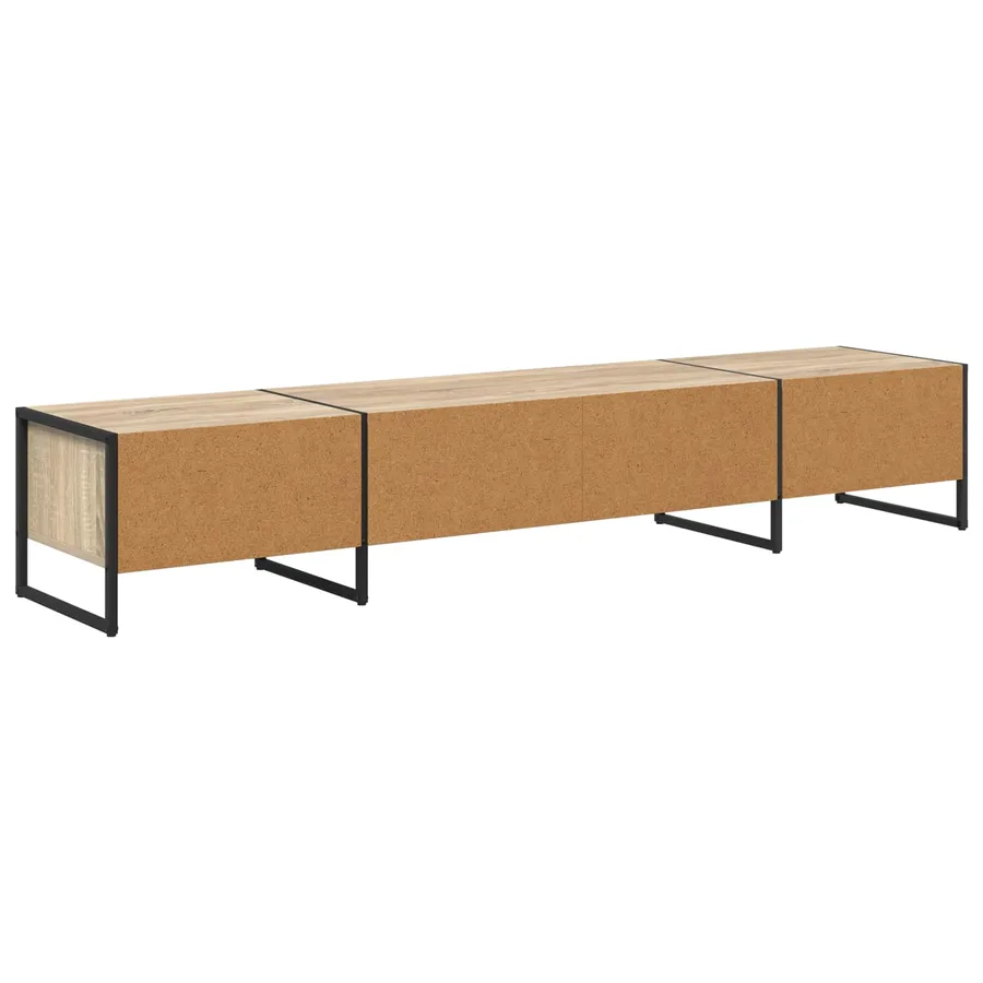 Meuble TV Sonoma 170,5 x 36 x 30,5 cm Bois d'ingénierie - 7