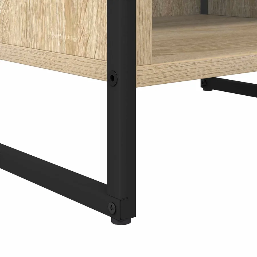 Meuble TV Sonoma 170,5 x 36 x 30,5 cm Bois d'ingénierie - 9