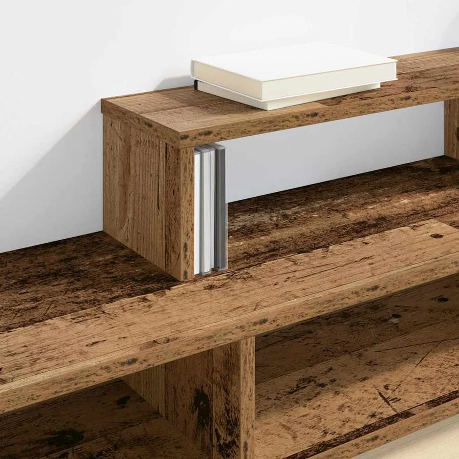 SupportmuralpourTV 150x25x28,5cm Bois d'ingénierie - 4