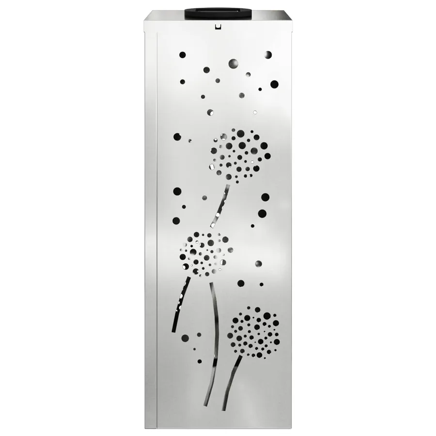 Lumière de chemin LED solaire 2 pcs Blanc chaud 18 x 18 x 50 cm - 6