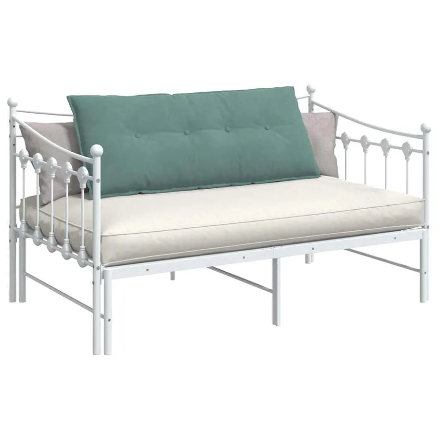 Coussin de Dos Vert Mer 120 x 50 cm Tissu en velours côtelé - 3