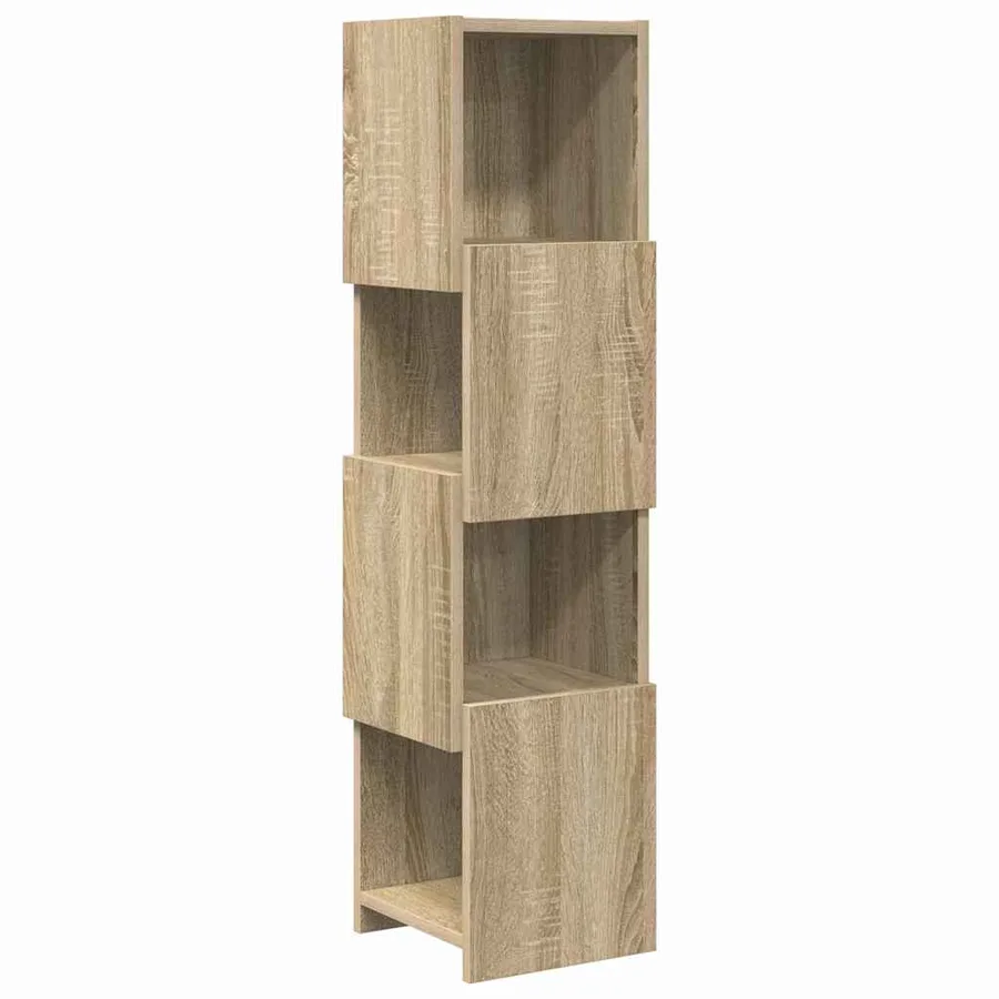 Meuble d'angle Chêne Sonoma 25,5x25x102cm Bois d'ingénierie - 2