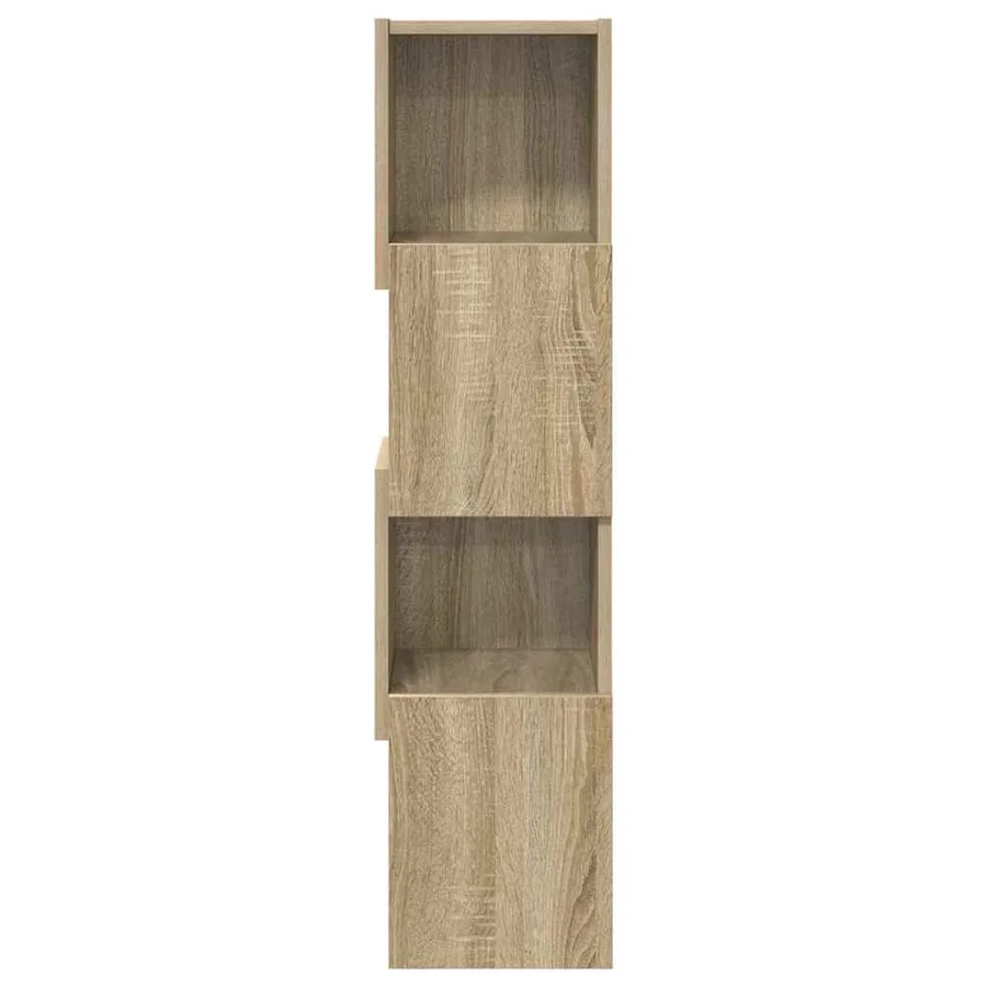 Meuble d'angle Chêne Sonoma 25,5x25x102cm Bois d'ingénierie - 5