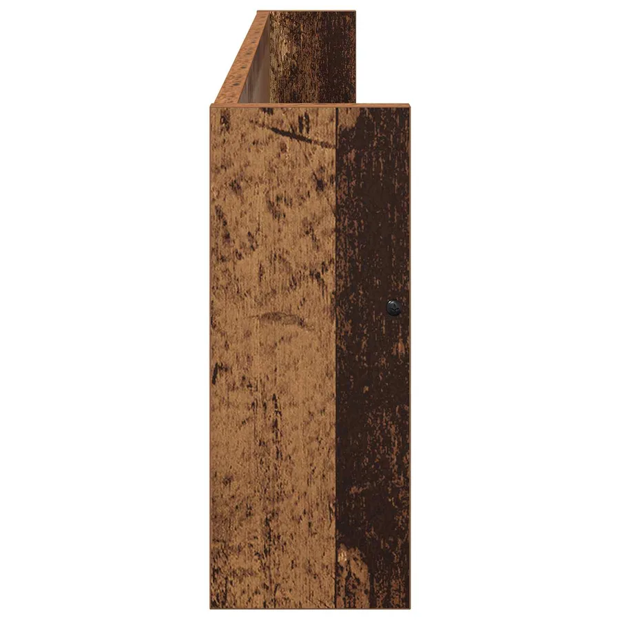 Étagère à magazines 2 pcs Bois ancien 100 x 12 x 30 cm - 7