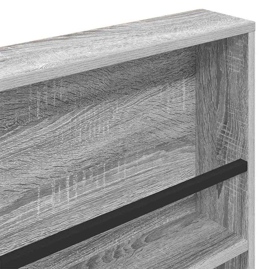 Étagère à magazines 2 pcs Gris Sonoma 100 x 12 x 70 cm - 9