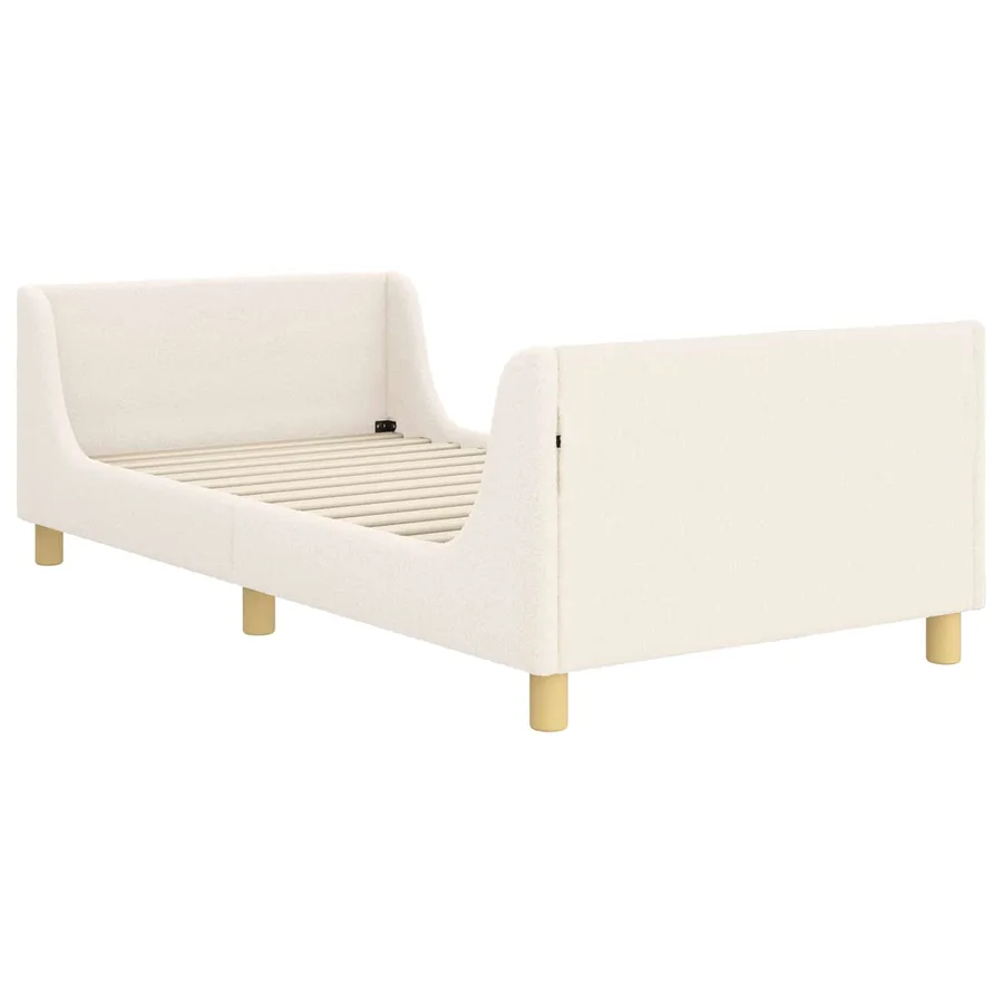 Cadre de lit pour enfants avec tête de lit Crème 80 x 200 cm - 4
