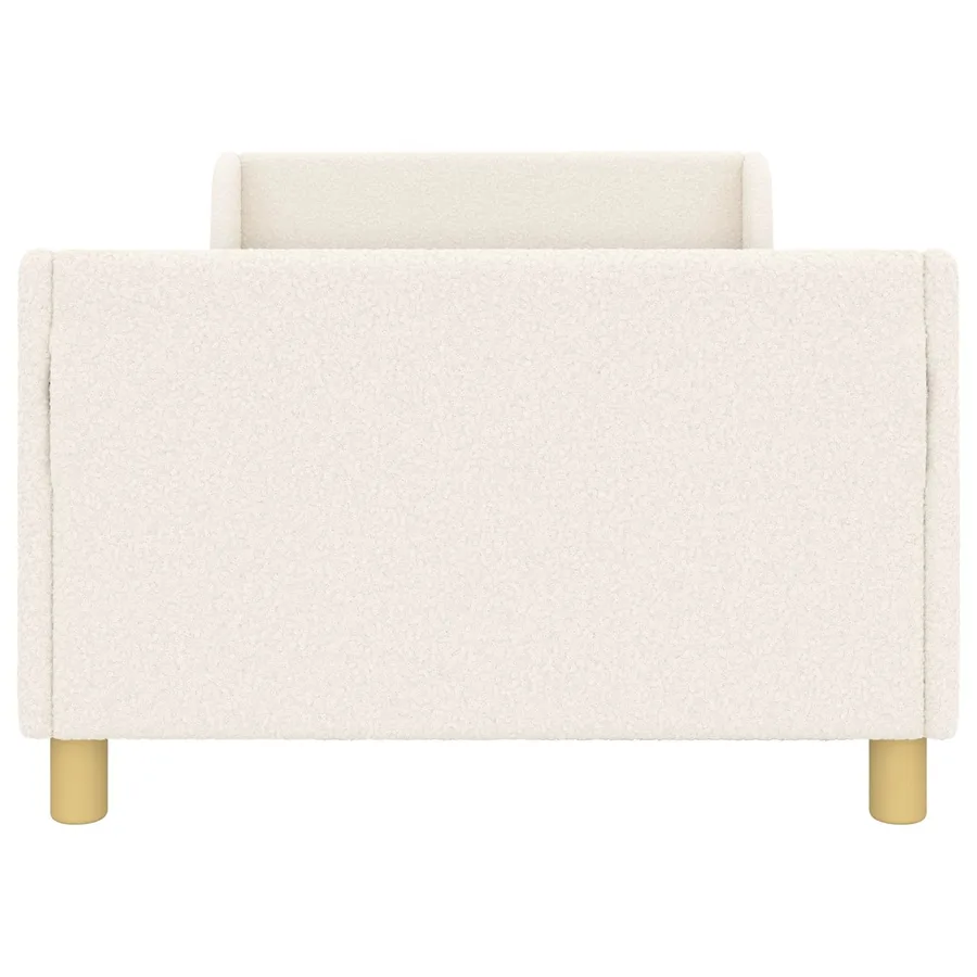 Cadre de lit pour enfants avec tête de lit Crème 80 x 200 cm - 5