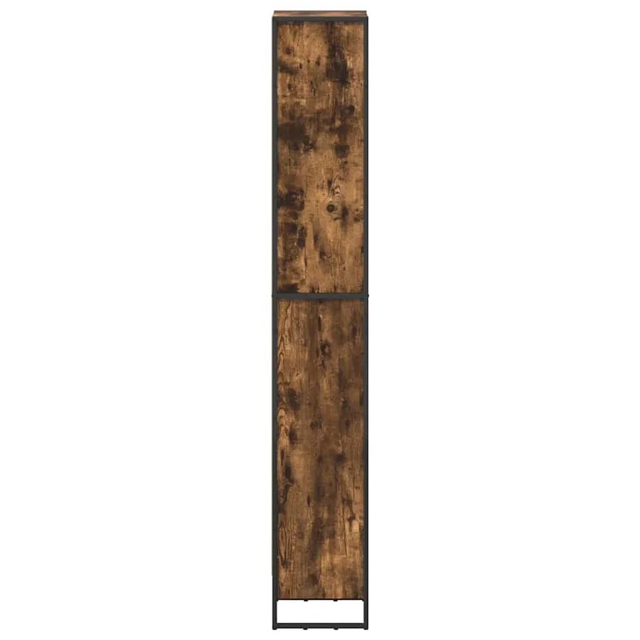 Bibliothèque Chêne Fumé 40 x 30 x 189,5 cm Bois d'ingénierie - 6