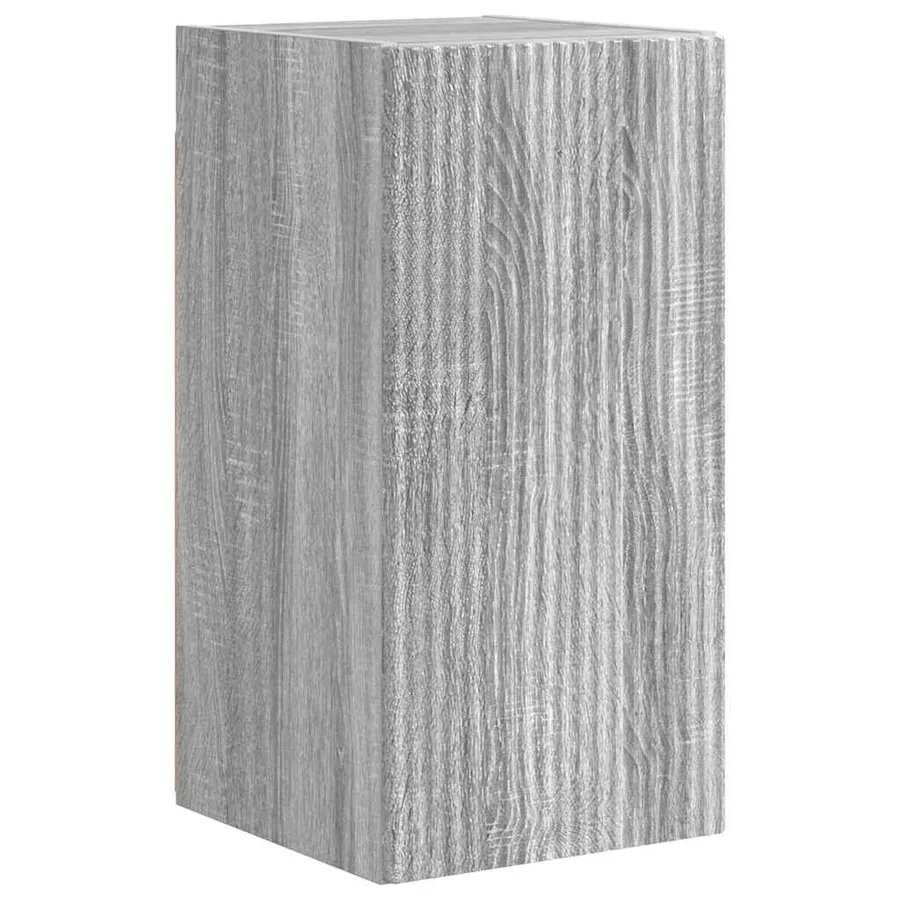 Meuble TV mural Montage mural 2 pcs Gris Sonoma 30 x 31 x 60 cm - 5