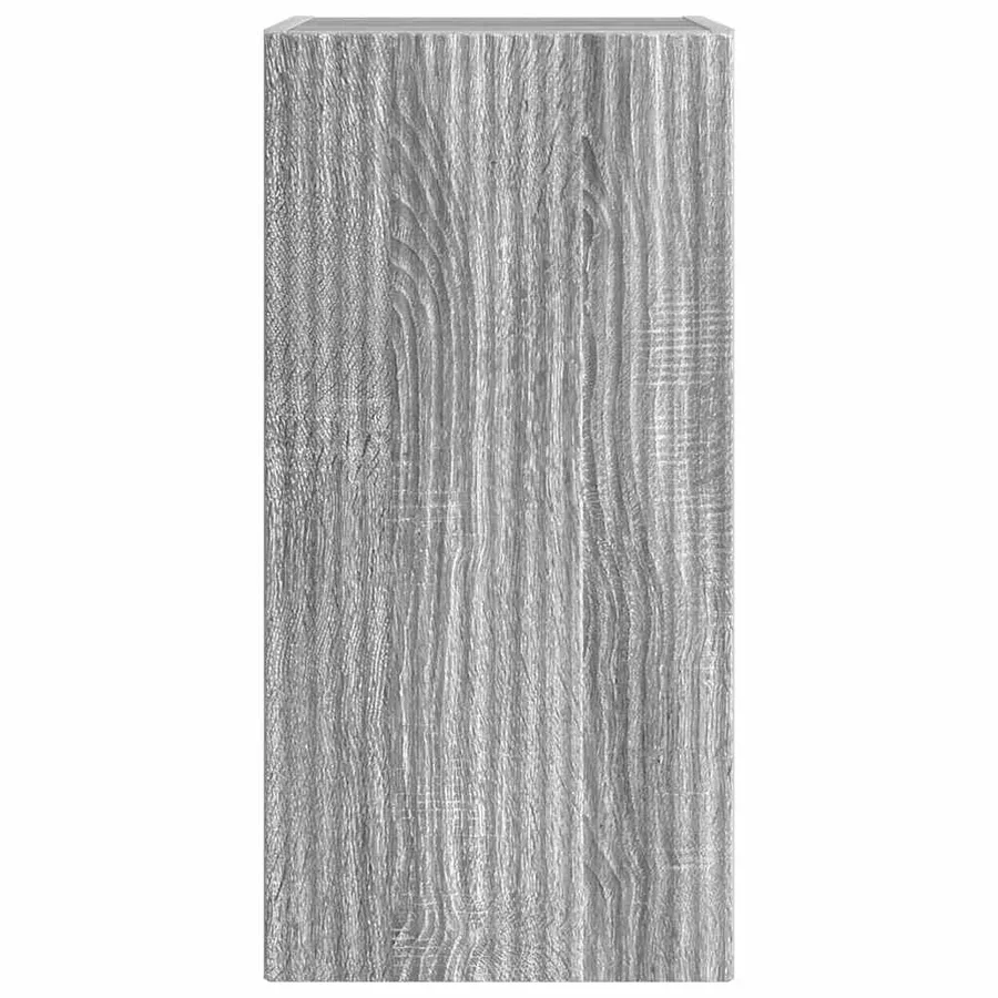 Meuble TV mural Montage mural 2 pcs Gris Sonoma 30 x 31 x 60 cm - 7