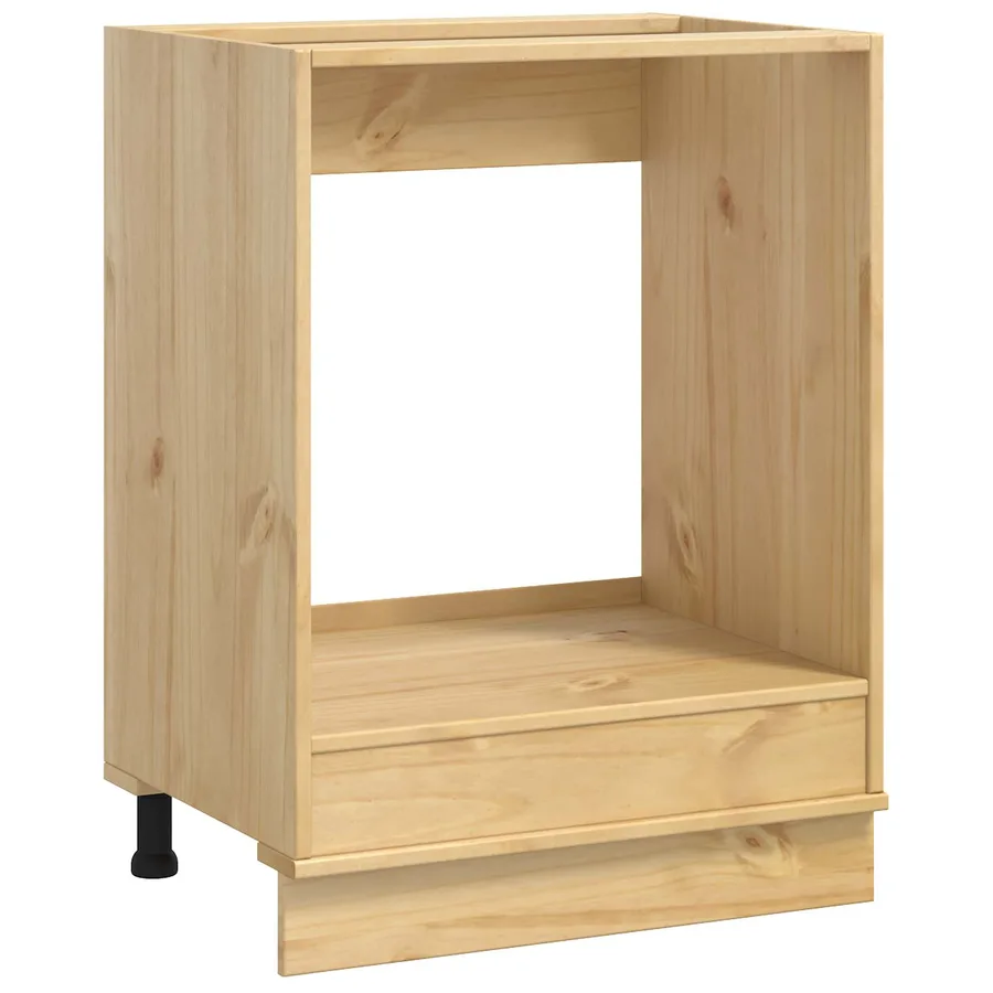 Armoire SKI Brun Miel 60 x 46 x 81 cm Pin massif - 2