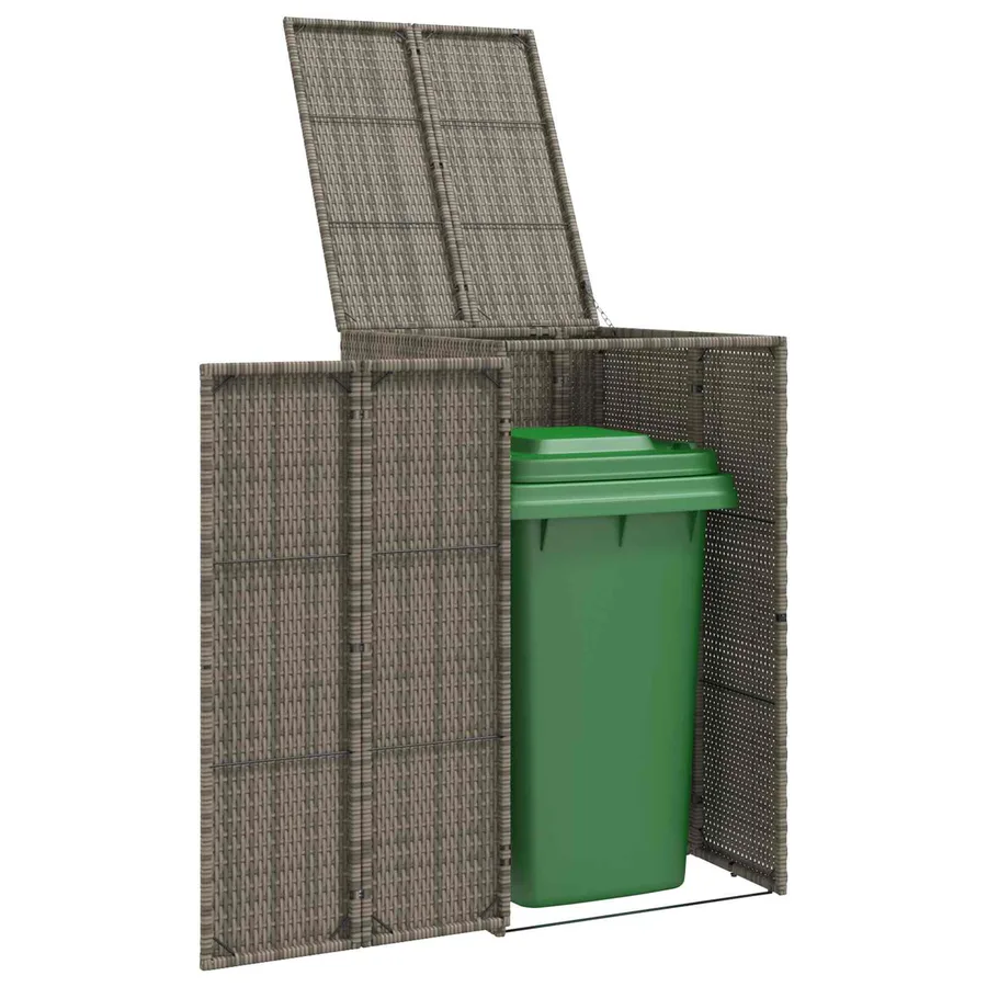 Boîte de poubelle Gris 65 x 80 x 115 cm Polyéthylène - 10