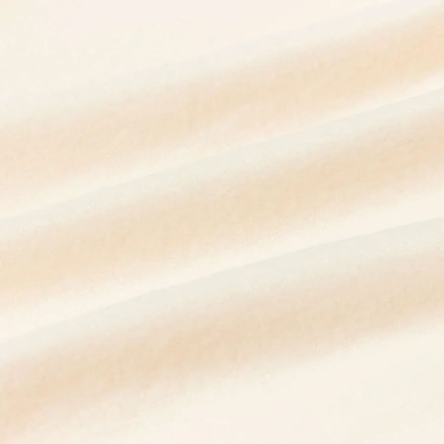 Couvertures à jeter 6 pcs Crème 270 x 240 cm Toison - 7