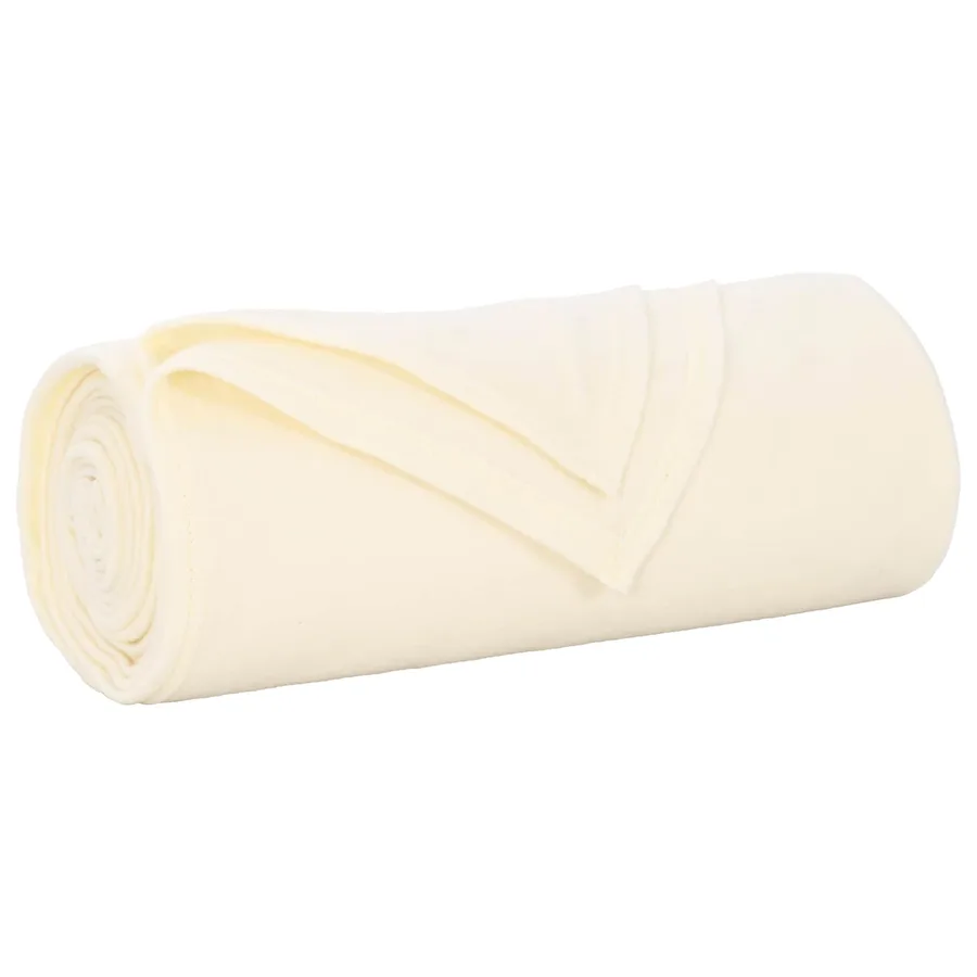 Jeté Crème 270 x 240 cm Toison - 2