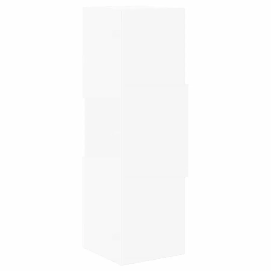 Meuble d'angle 25,5x25x80cm Bois d'ingénierie - 7