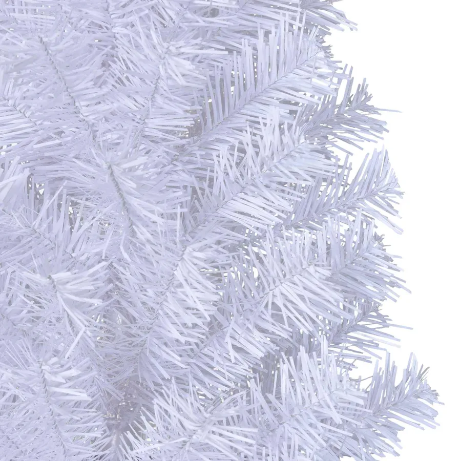 Sapin de Noël artificiel avec 300 LED Blanc 210 cm PVC et Acier - 11