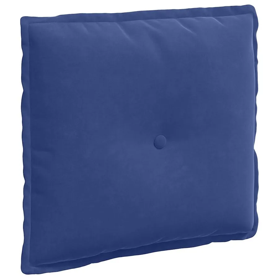 Coussin de Dos Bleu police 50 x 45 cm Tissu en velours côtelé - 2