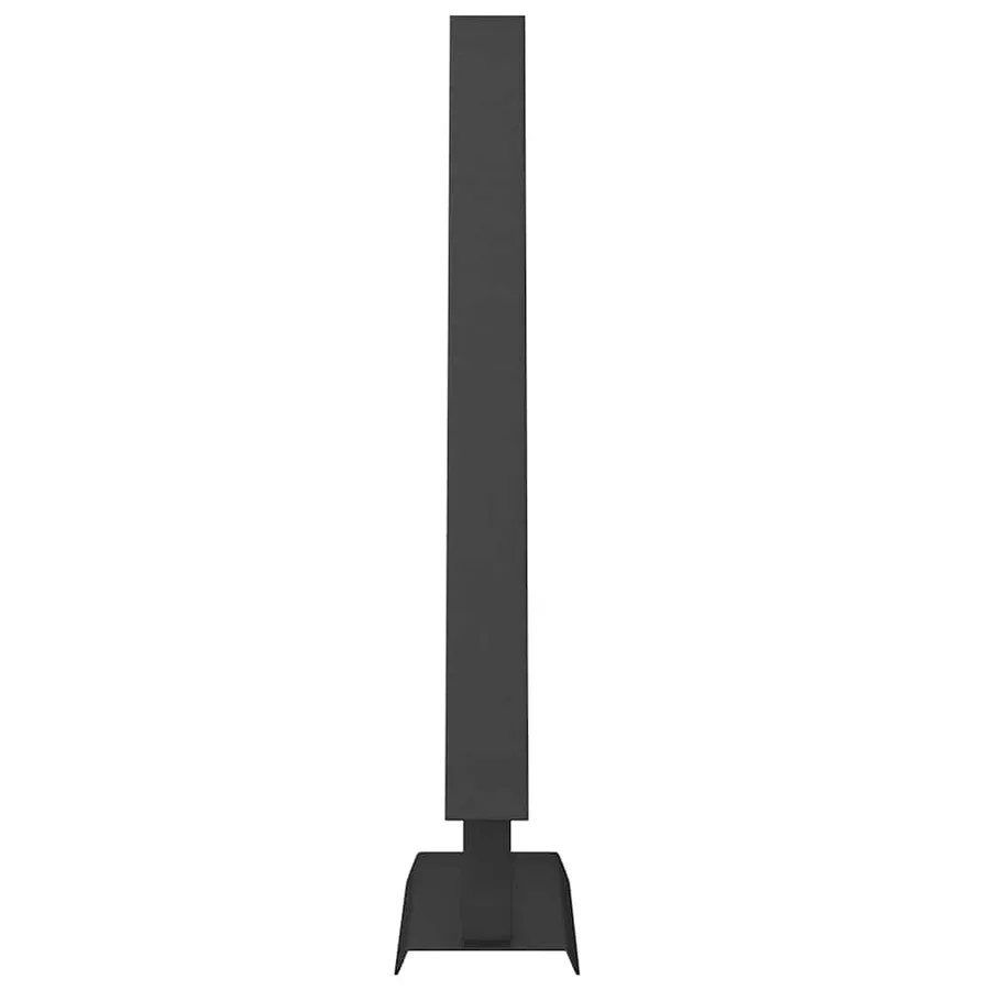 Arbre de Noël en métal avec support Noir 60 cm Acier - 6