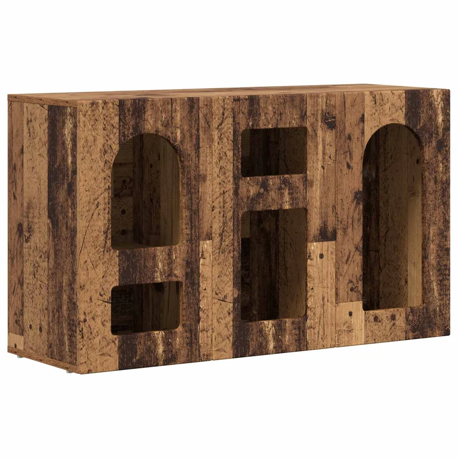 Buffet ELST Bois ancien 100 x 35 x 59 cm Bois d'ingénierie - 2