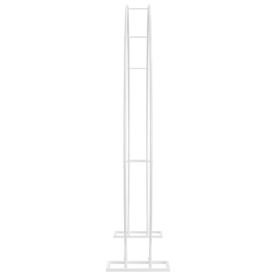 Arche de mariage Blanc 220 x 45 x 200 cm Acier - 6
