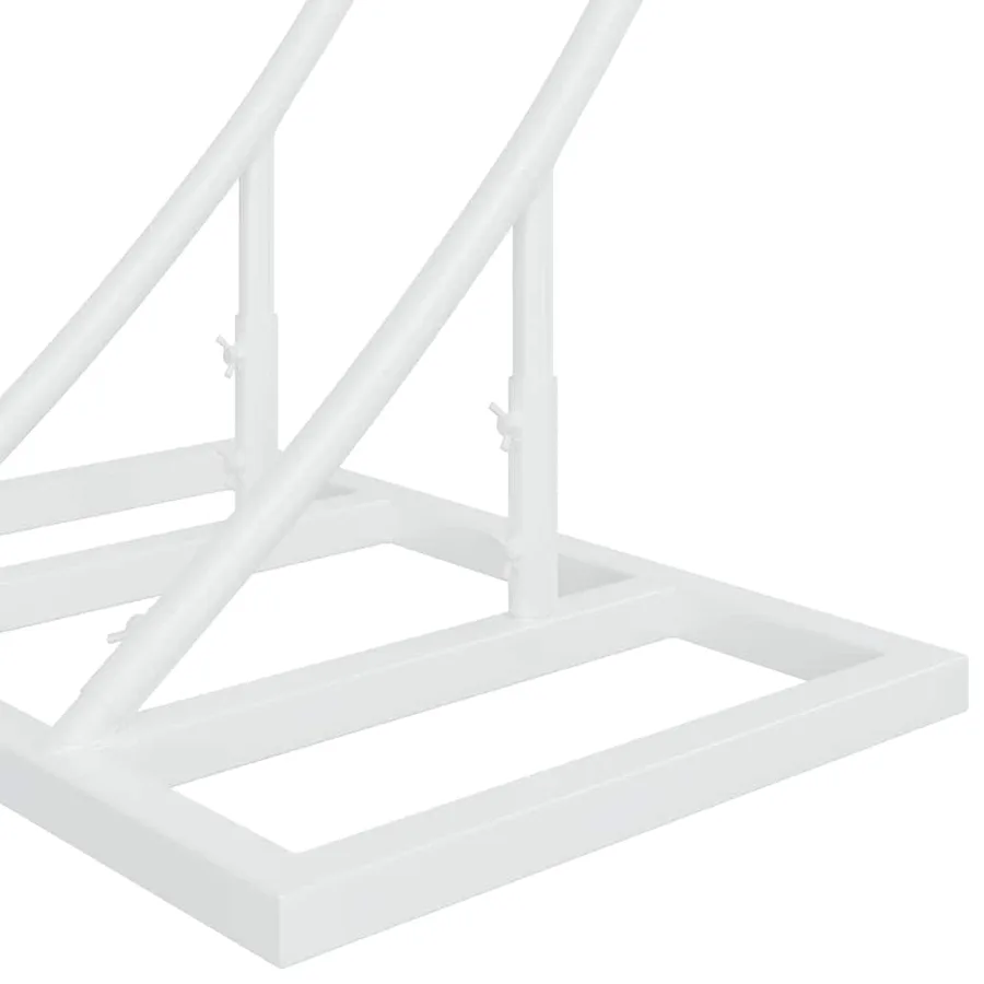 Arche de mariage Blanc 220 x 45 x 200 cm Acier - 7