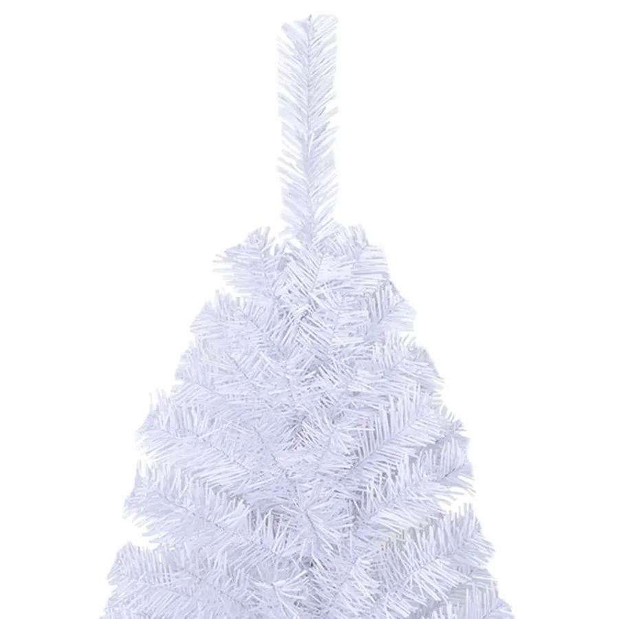 Sapin de Noël artificiel avec 300 LED Blanc 180 cm PVC et Acier - 8