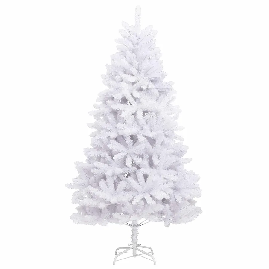 Sapin de Noël Artificiel à Branches Articulées Blanc 240 cm - 5