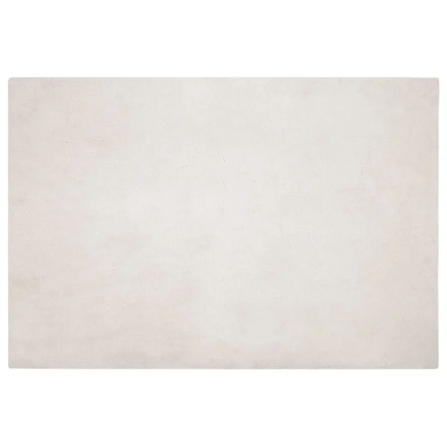 Tapis antidérapant en fausse de lapin OLITE Beige 140 x 200 cm - 2