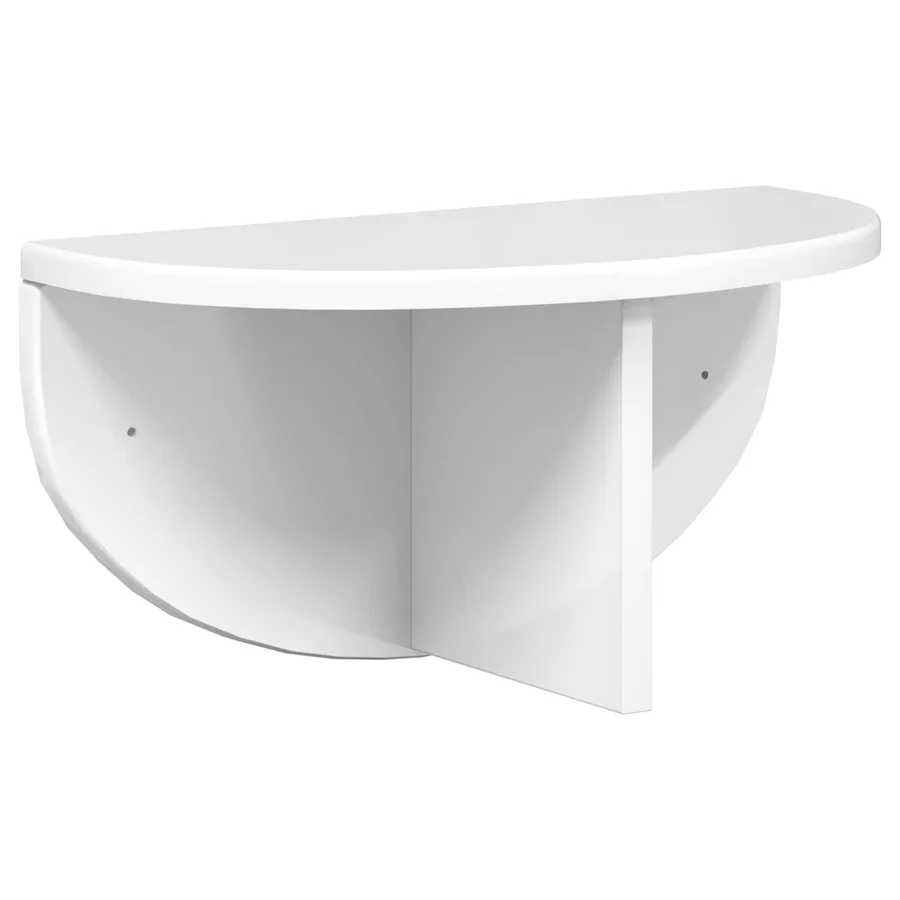 Étagère Murale Blanc brillant 38 x 19 x 19 cm Bois d'ingénierie - 2