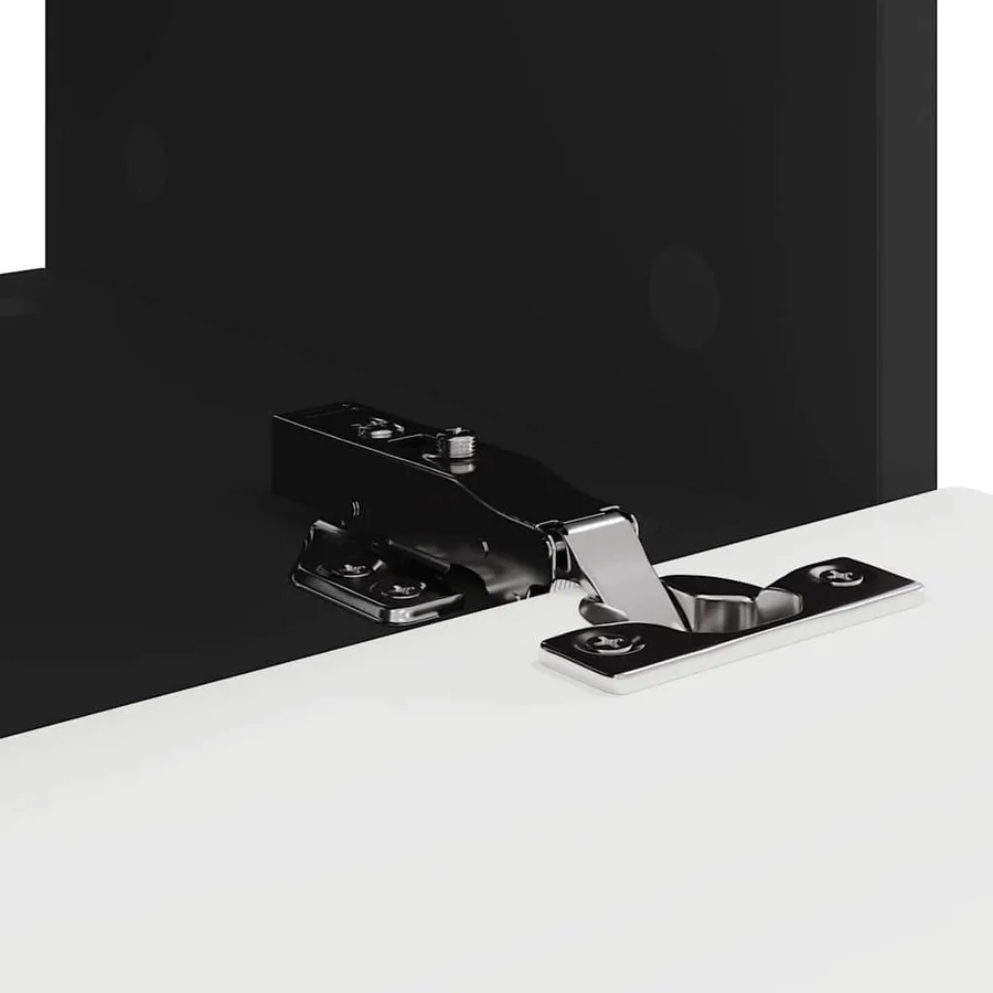 Meuble TV mural Noir 39 x 31 x 29,5 cm Bois d'ingénierie - 10