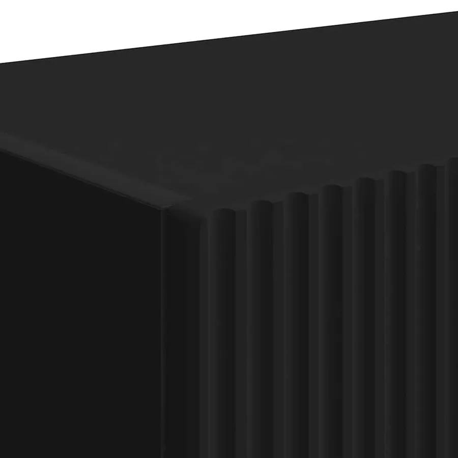 Meuble TV mural Noir 39 x 31 x 29,5 cm Bois d'ingénierie - 9